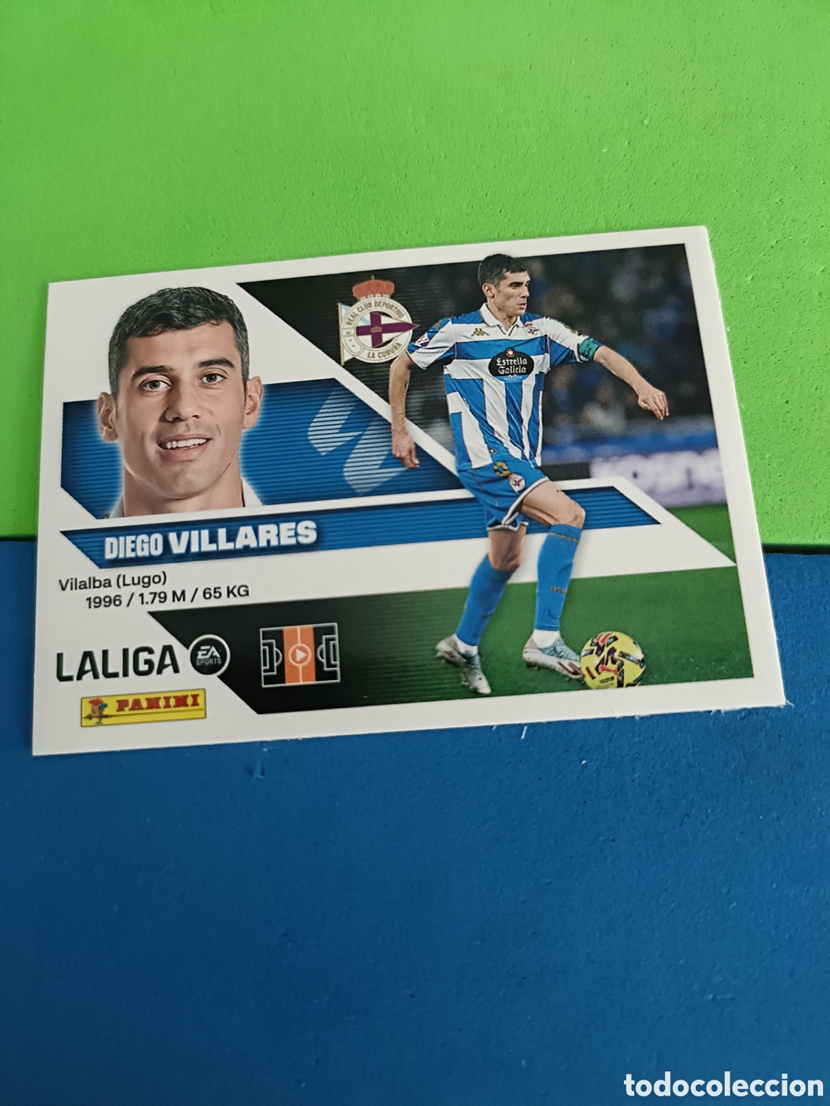 Cromos de f&uacute;tbol: Panini cromos stickers Liga este 2026 2027 26 27 - Deportivo Coru&ntilde;a 11 Diego Villares