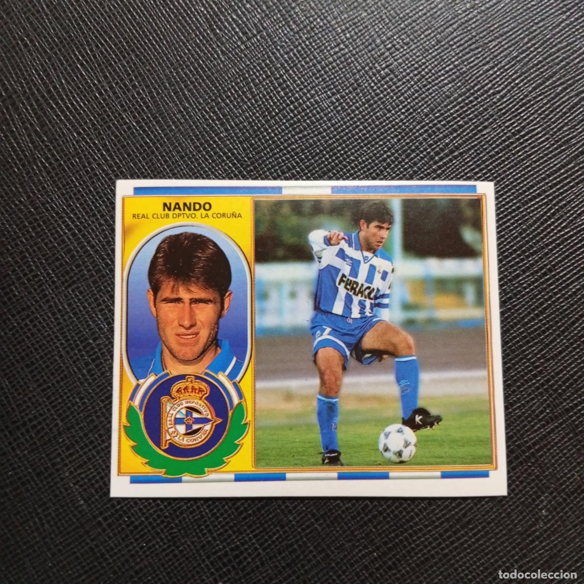 Cromos de f&uacute;tbol: NANDO DEPORTIVO ESTE 96 97 CROMO FUTBOL 1996 1997 LIGA - SIN PEGAR - A75 PG624