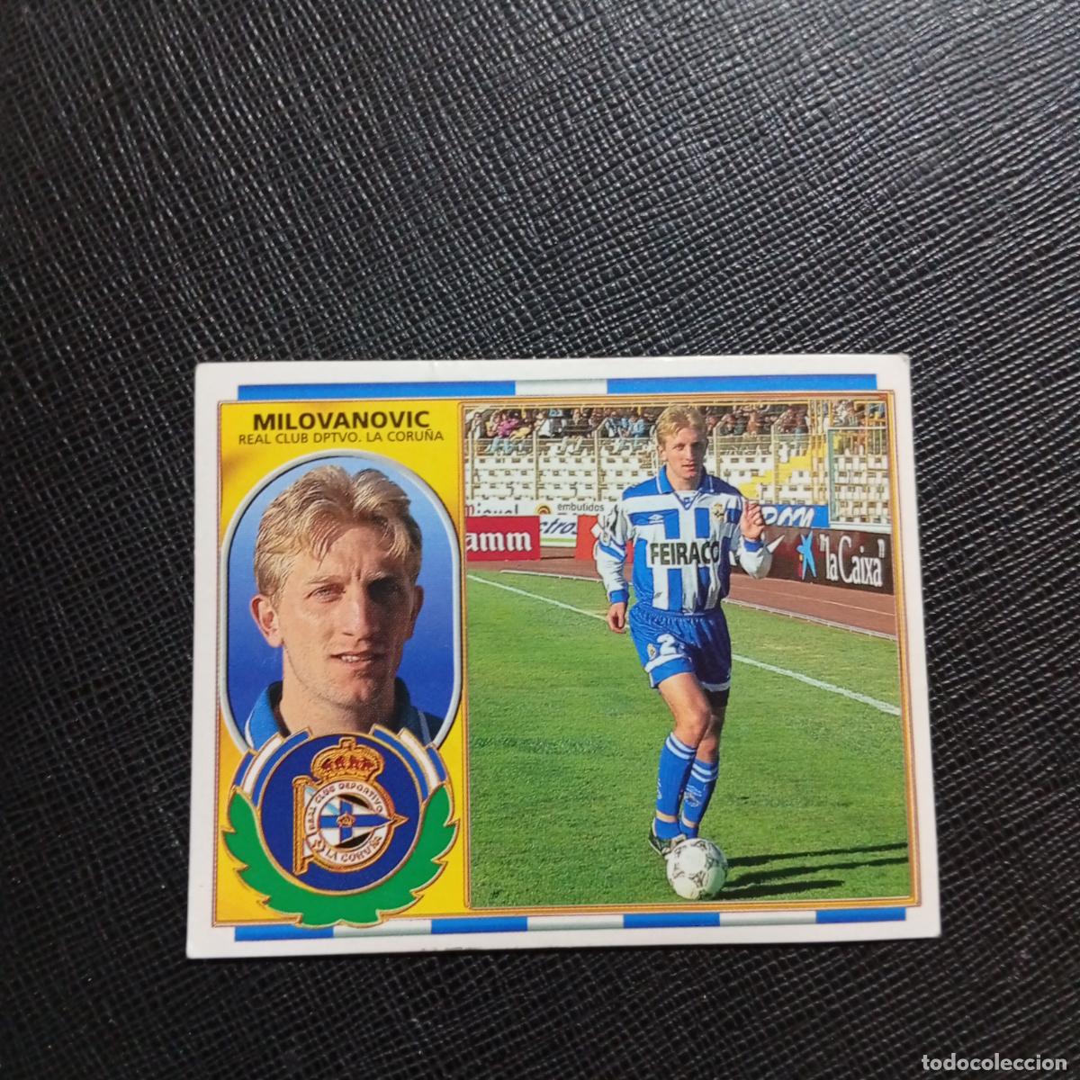 Cromos de f&uacute;tbol: MILOVANOVIC DEPORTIVO ESTE 96 97 CROMO FUTBOL 1996 1997 LIGA - SIN PEGAR - A75 PG624
