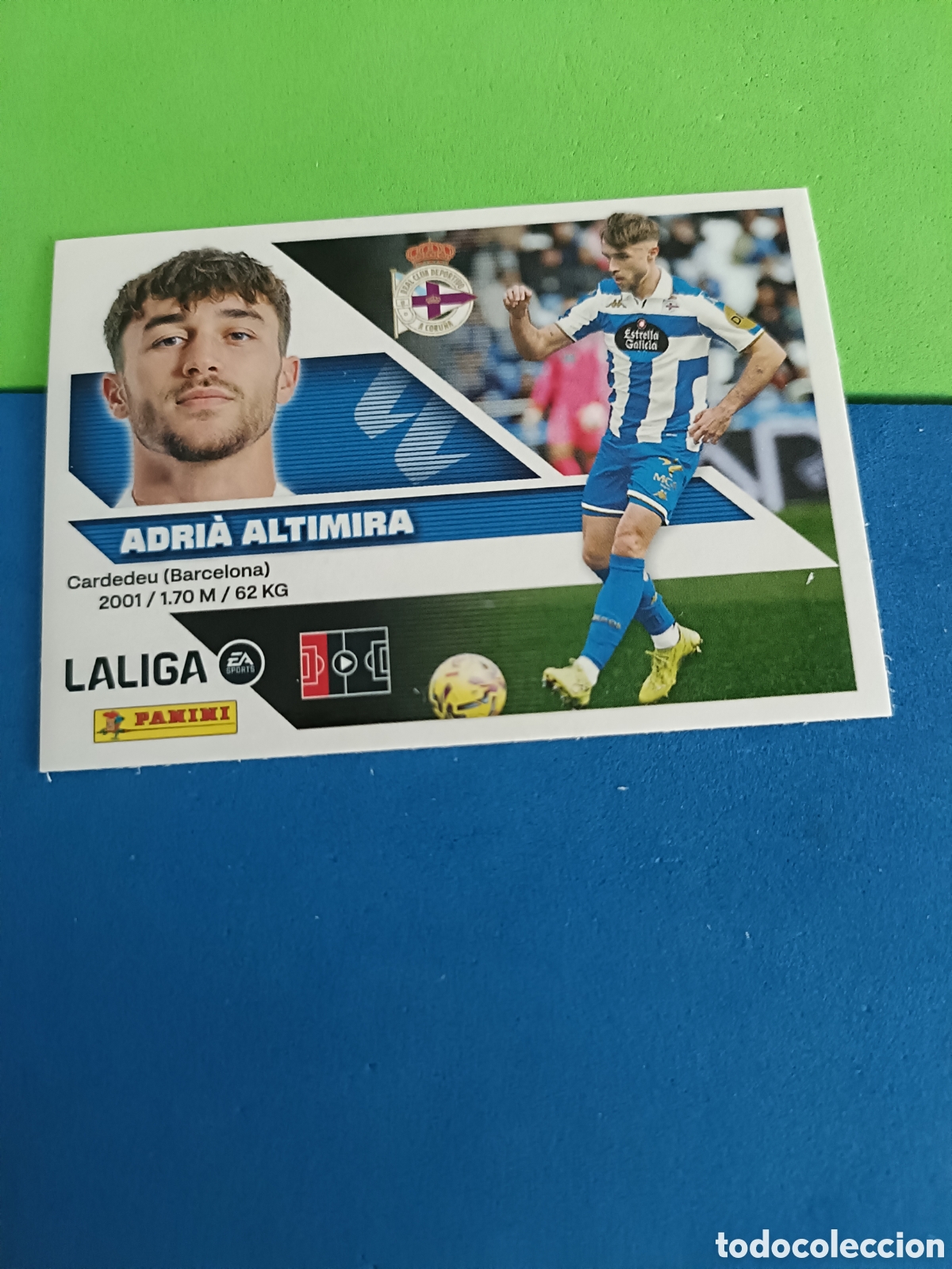 Cromos de f&uacute;tbol: Panini cromos stickers Liga este 2026 2027 26 27 - Deportivo Coru&ntilde;a 5 Altimira