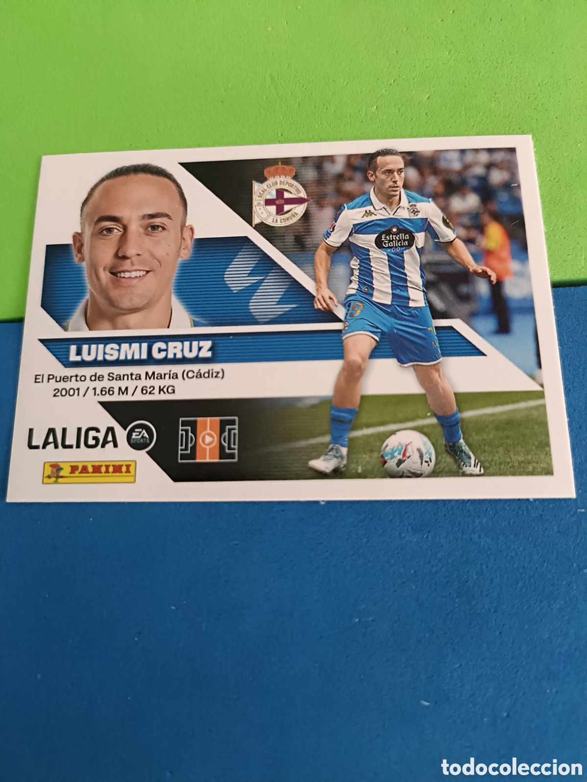 Cromos de f&uacute;tbol: Panini cromos stickers Liga este 2026 2027 26 27 - Deportivo Coru&ntilde;a 15 Luismi Cruz