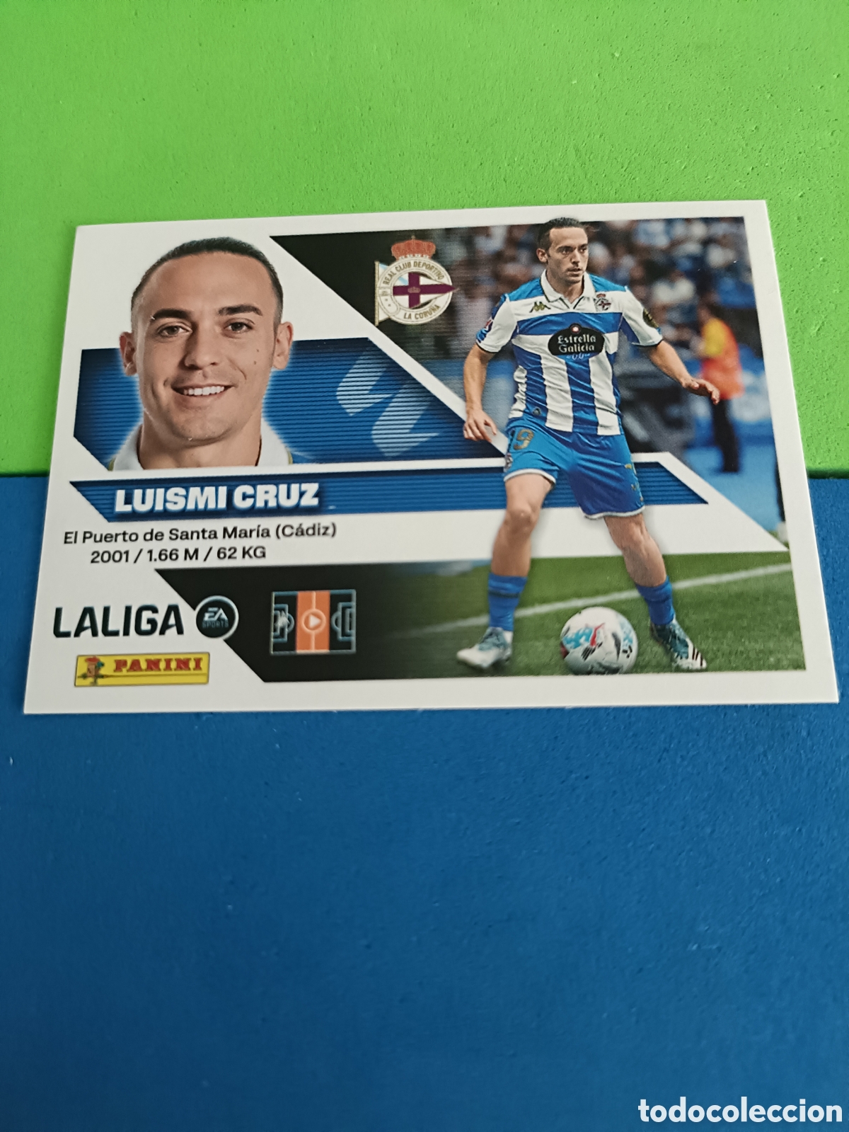 Cromos de f&uacute;tbol: Panini cromos stickers Liga este 2026 2027 26 27 - Deportivo Coru&ntilde;a 15 Luismi Cruz