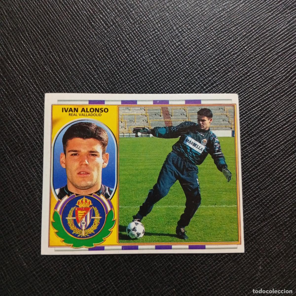 Cromos de f&uacute;tbol: IVAN ALONSO VALLADOLID ESTE 96 97 CROMO FUTBOL 1996 1997 LIGA - SIN PEGAR - A75 PG642