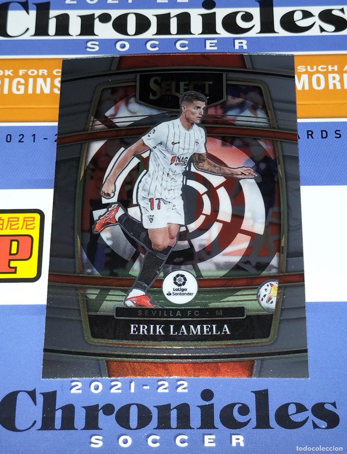 Cromos de f&uacute;tbol: N&ordm; 244 ERIK LAMELA SEVILLA CARD CHRONICLES SELECT LA LIGA SOCCER 2021 2022 21 22 PANINI