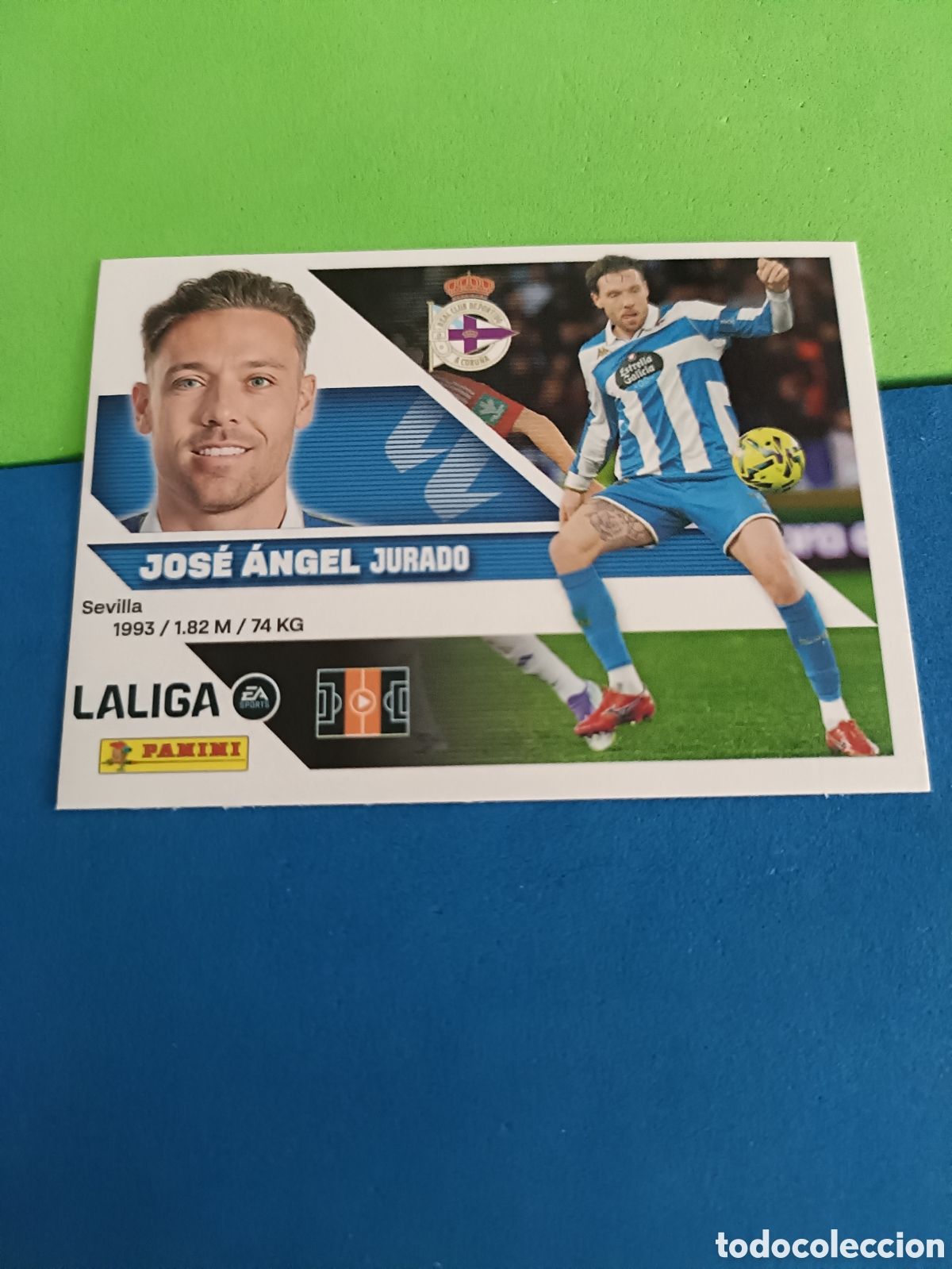 Cromos de f&uacute;tbol: Panini cromos stickers Liga este 2026 2027 26 27 - Deportivo Coru&ntilde;a 14 Jos&eacute; &Aacute;ngel Jurado