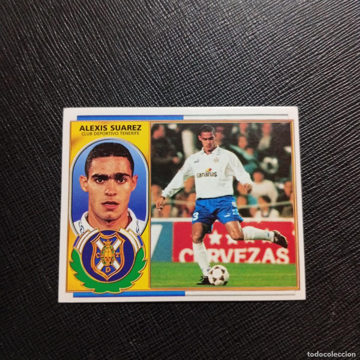 Cromos de f&uacute;tbol: ALEXIS SUAREZ TENERIFE ESTE 96 97 CROMO FUTBOL 1996 1997 LIGA - SIN PEGAR - A75 PG642