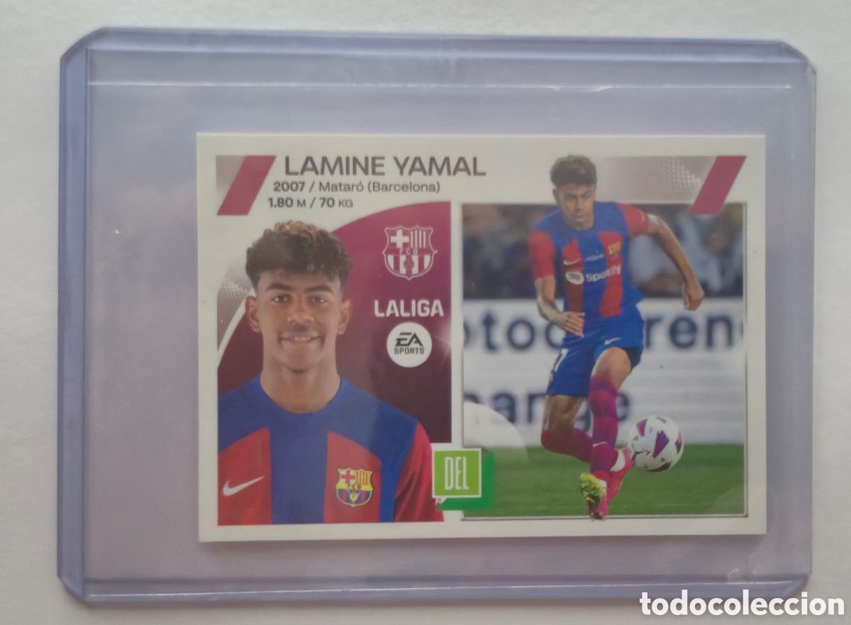 Cromos de Futebol: LAMINE YAMAL 19 BIS COLOCA 23 24