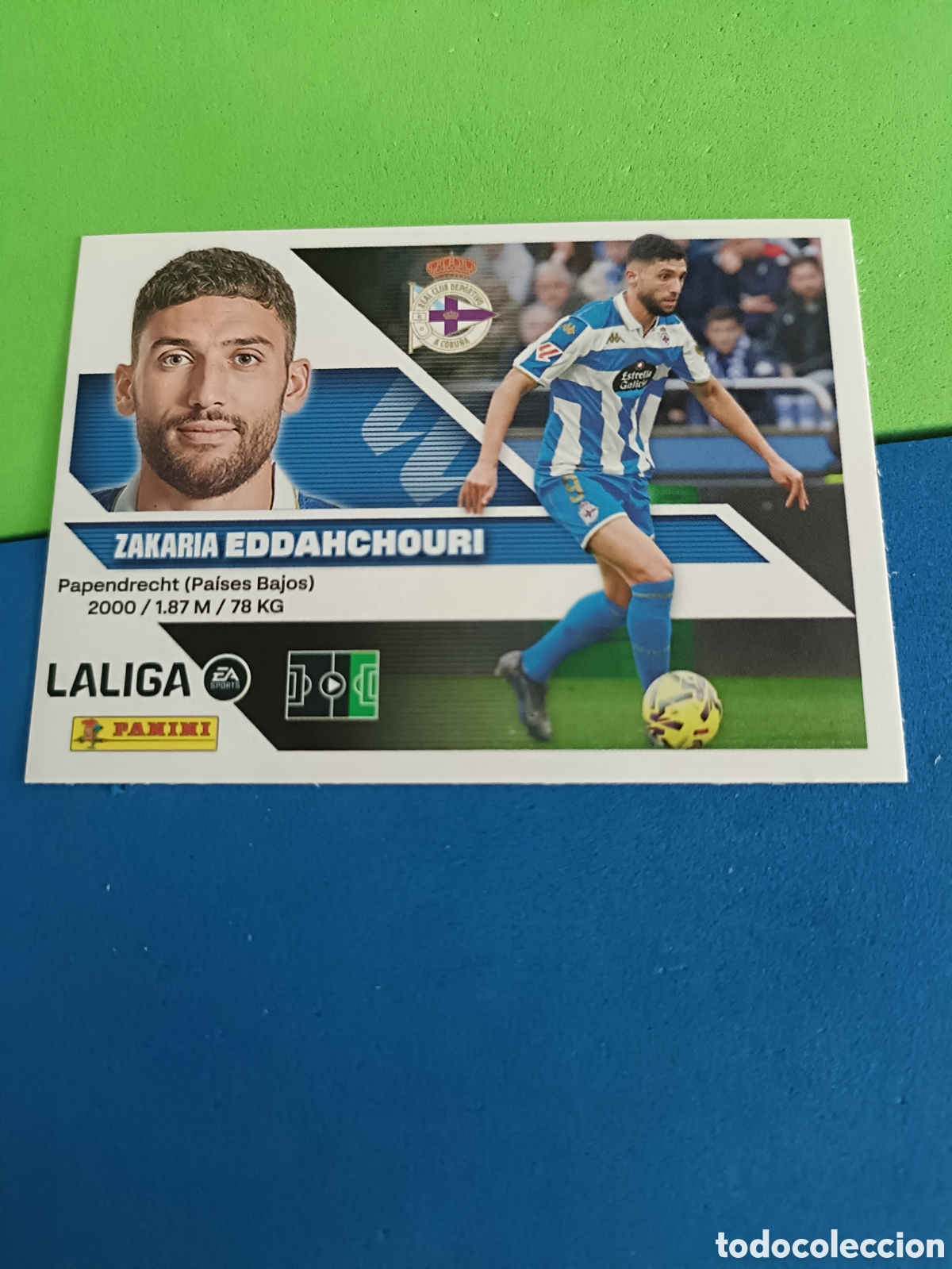 Cromos de Futebol: Panini cromos stickers Liga este 2026 2027 26 27 - Deportivo Coru&ntilde;a 19 Eddahchouri