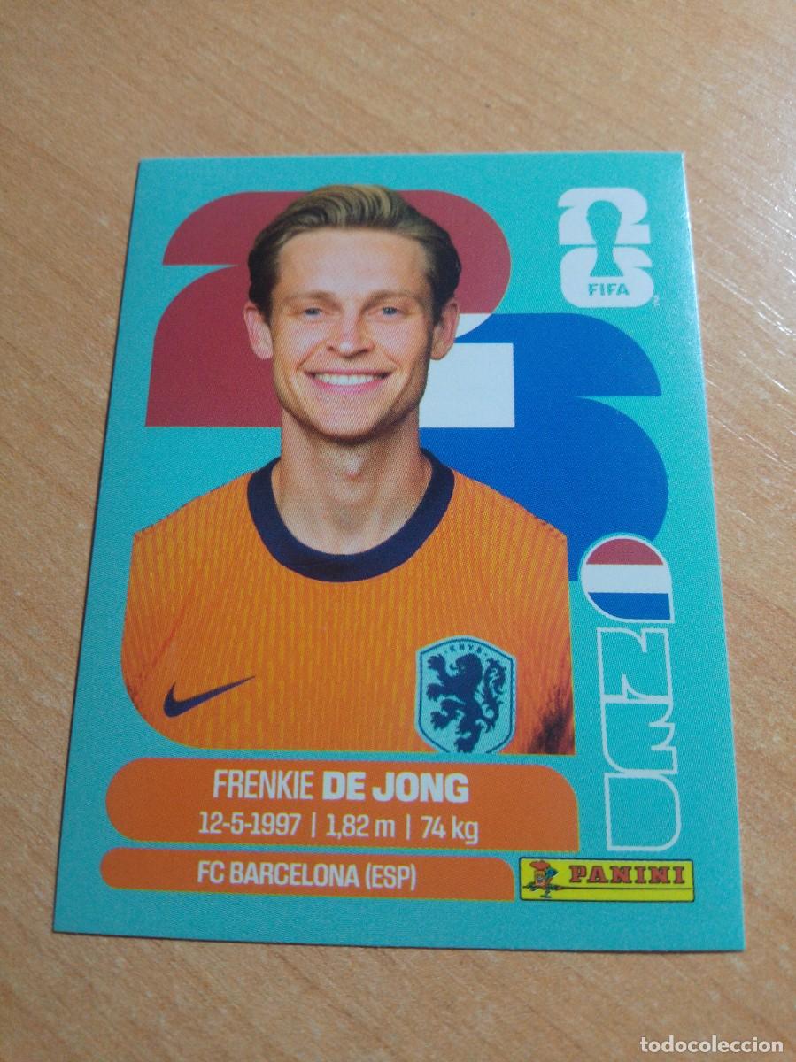 Cromos de Futebol: DE JONG HOLANDA/PA&Iacute;SES BAJOS NED 14 MUNDIAL FIFA WORLD CUP 2026 26 PANINI STICKERS NUEVO