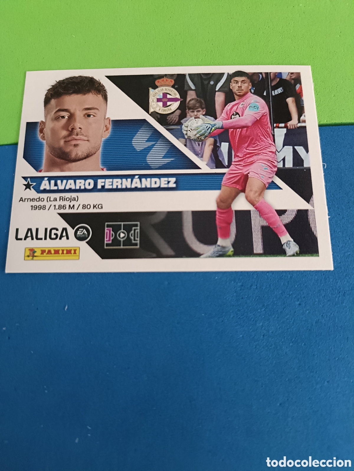 Cromos de Futebol: Panini cromos stickers Liga este 2026 2027 26 27 - Deportivo Coru&ntilde;a 3 &Aacute;lvaro Fern&aacute;ndez