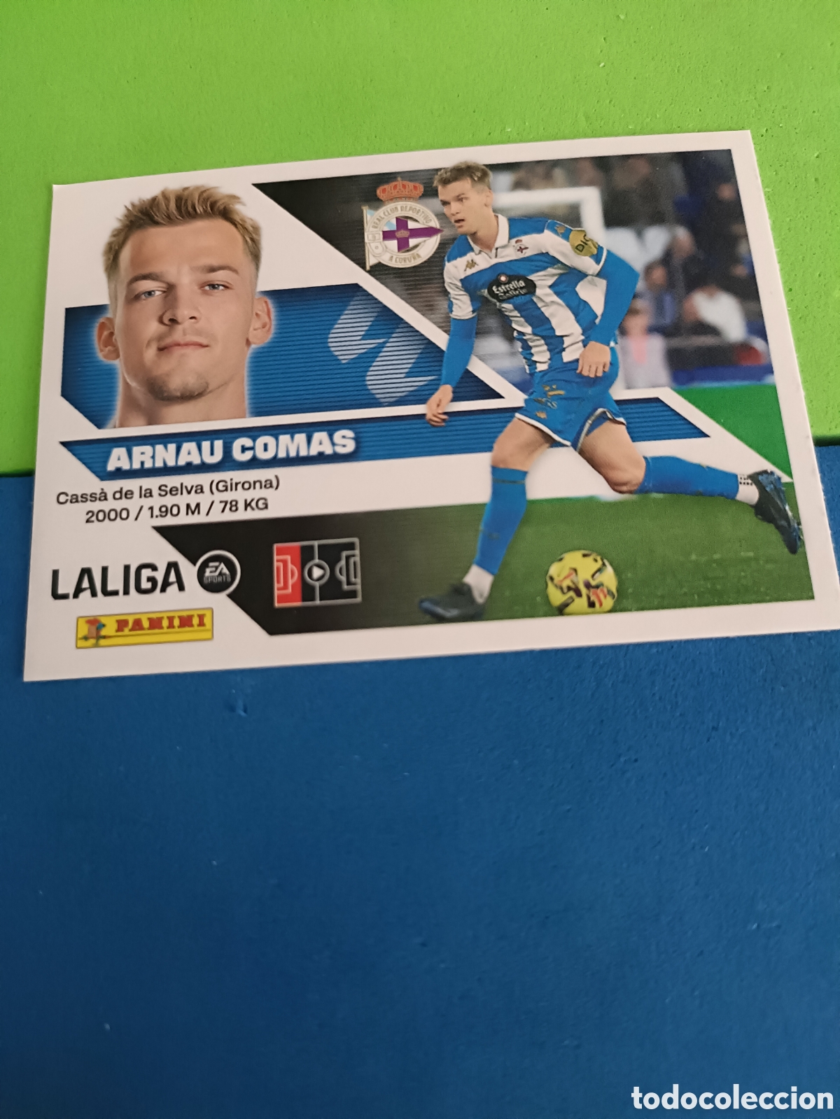 Cromos de Futebol: Panini cromos stickers Liga este 2026 2027 26 27 - Deportivo Coru&ntilde;a 9B Arnau Comas