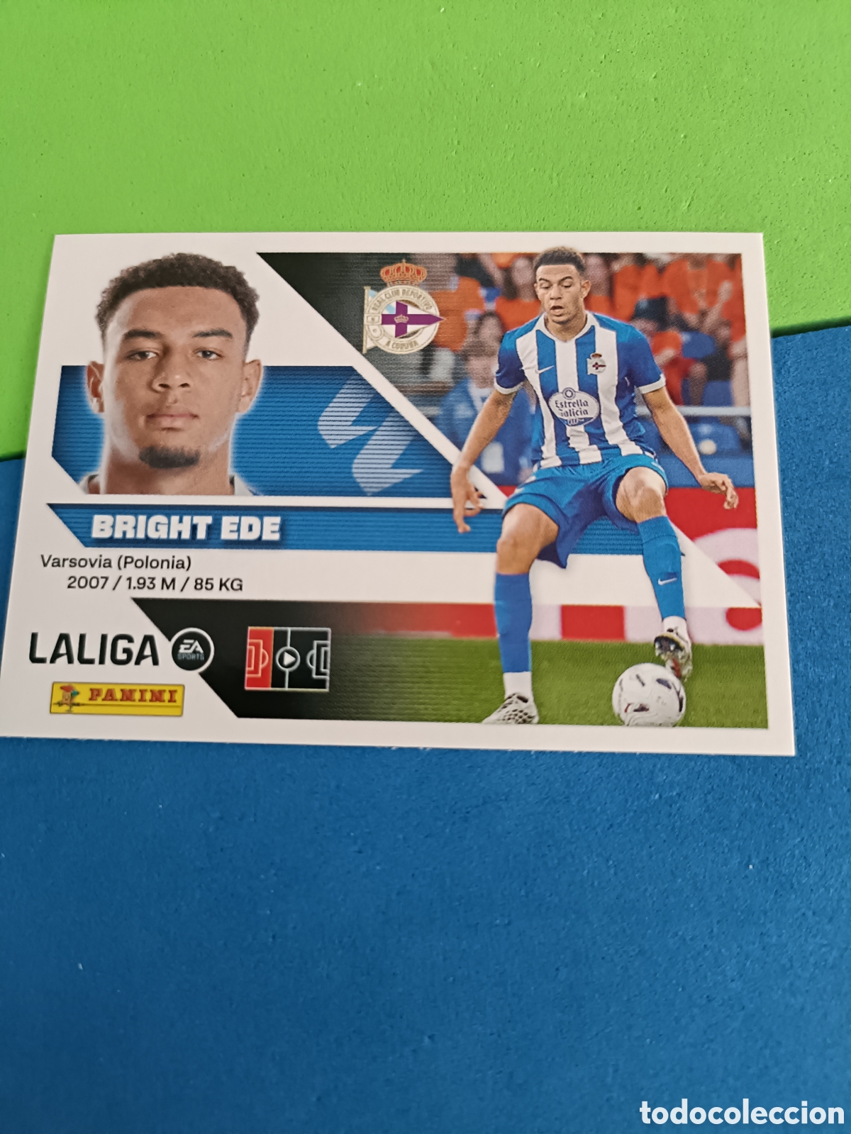 Cromos de f&uacute;tbol: Panini cromos stickers Liga este 2026 2027 26 27 - COLOCA Deportivo Coru&ntilde;a 8BIS Bright Ede