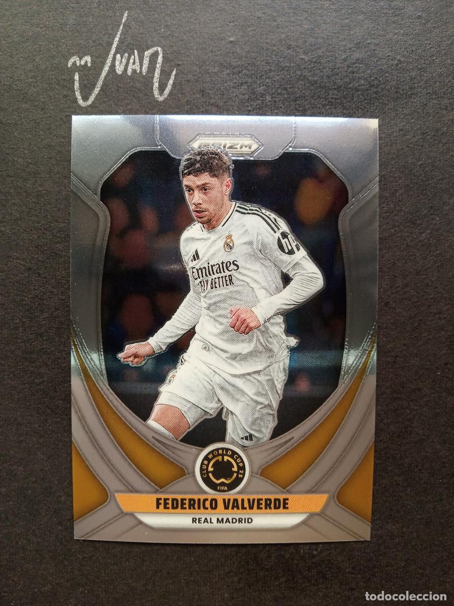 Football Stickers: N&ordm; 160 VALVERDE REAL MADRID URUGUAY ⚽ PANINI &reg; PRIZM FIFA CLUB WORLD CUP MUNDIALITO 2025 24 25 NUEVO