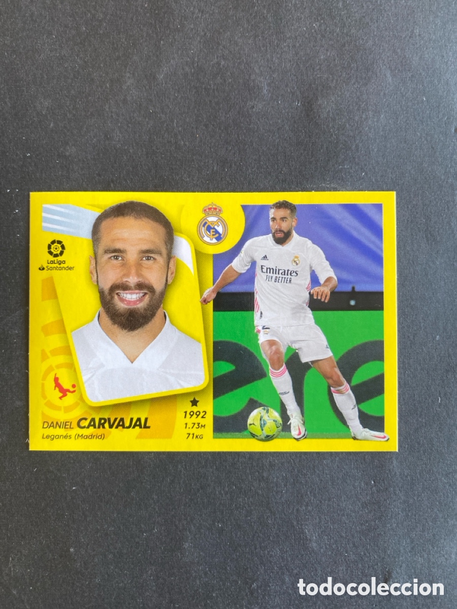 Cromos de f&uacute;tbol: Cromo liga 21/22 R Madrid N* 7