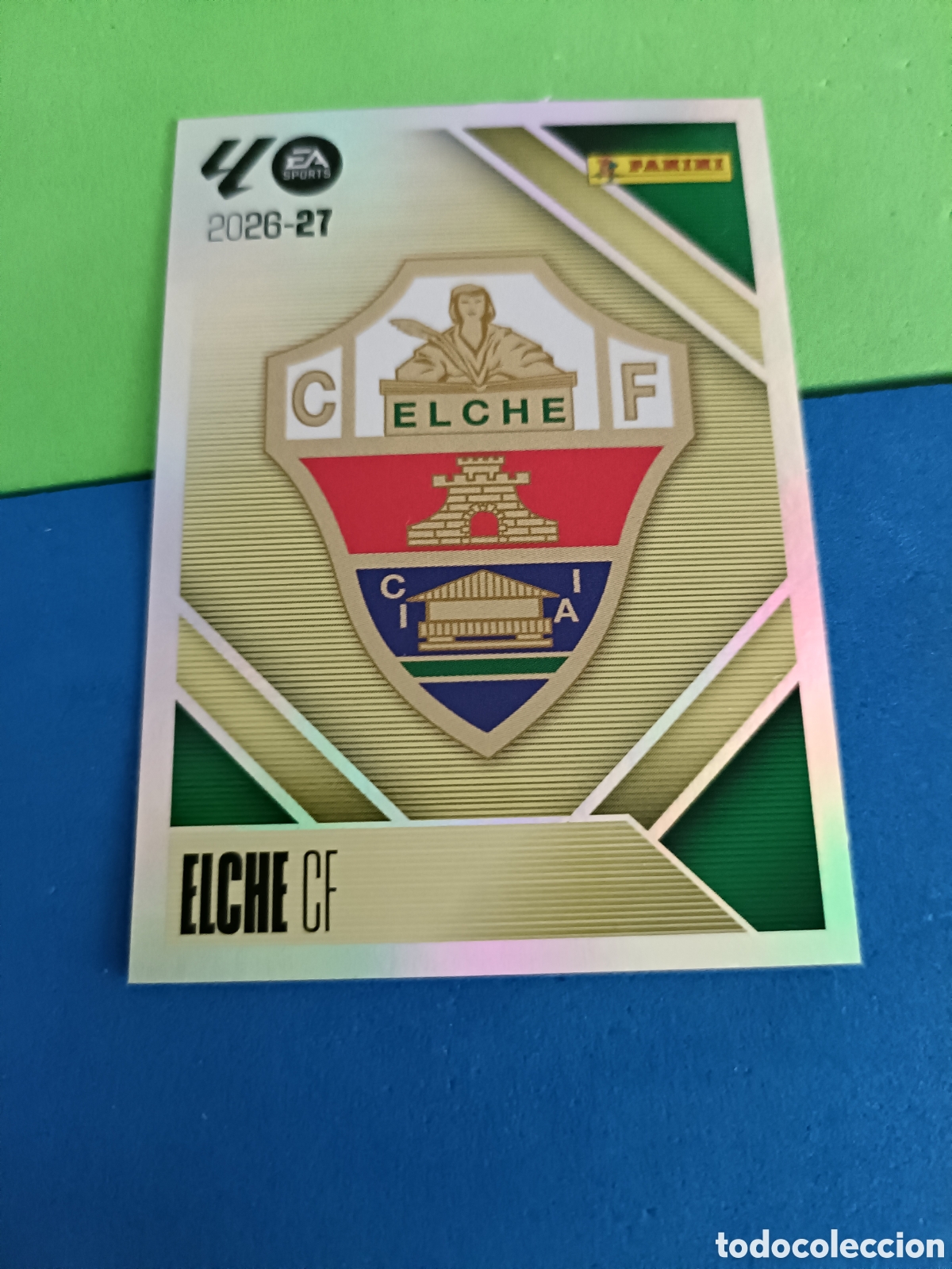 Cromos de f&uacute;tbol: Panini cromos stickers Liga este 2026 2027 26 27 - Elche 1 Escudo
