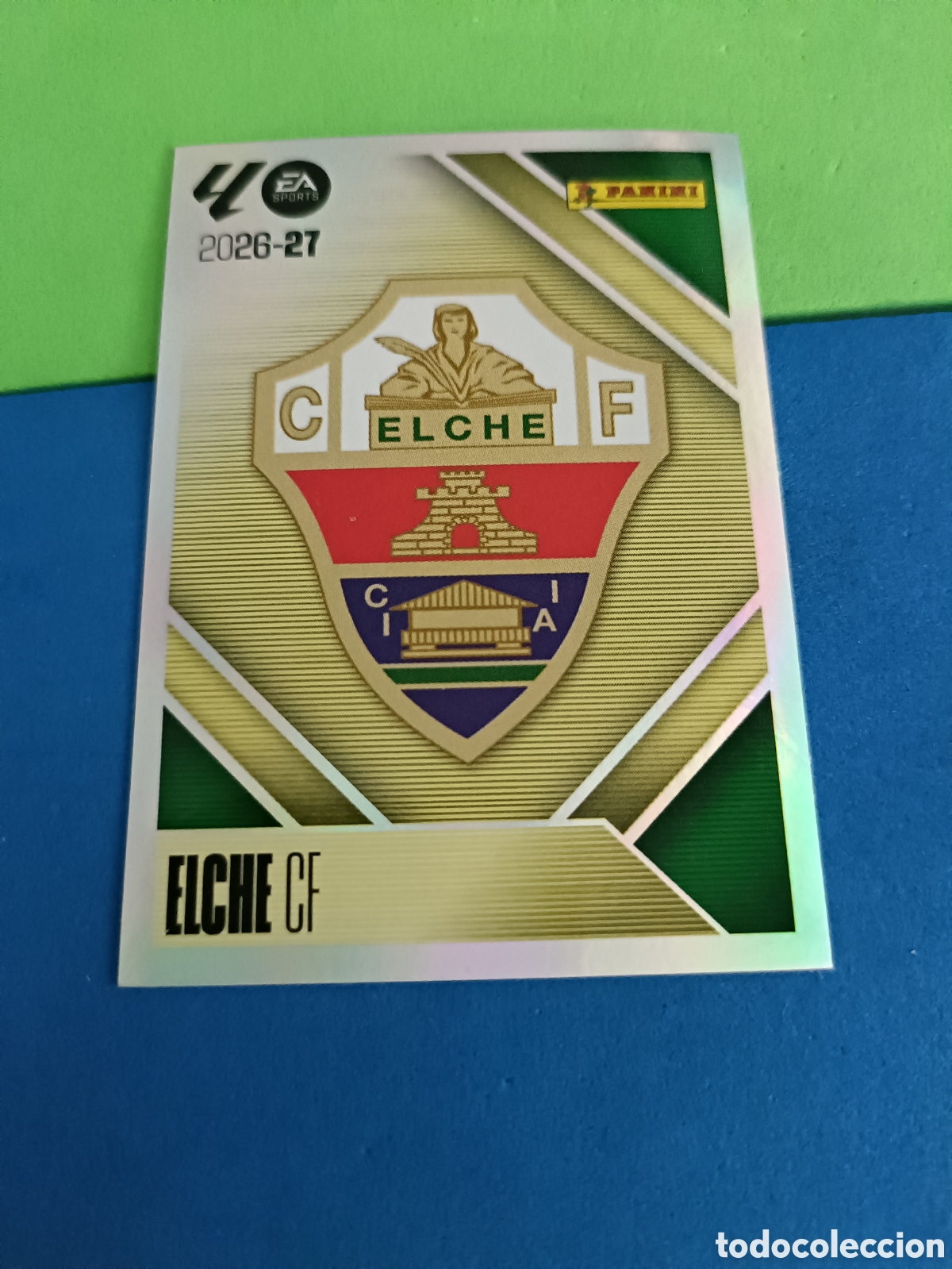 Cromos de f&uacute;tbol: Panini cromos stickers Liga este 2026 2027 26 27 - Elche 1 Escudo