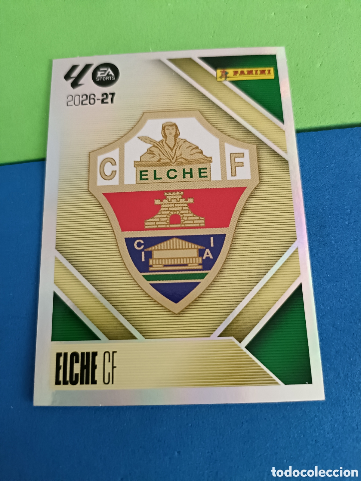Cromos de f&uacute;tbol: Panini cromos stickers Liga este 2026 2027 26 27 - Elche 1 Escudo