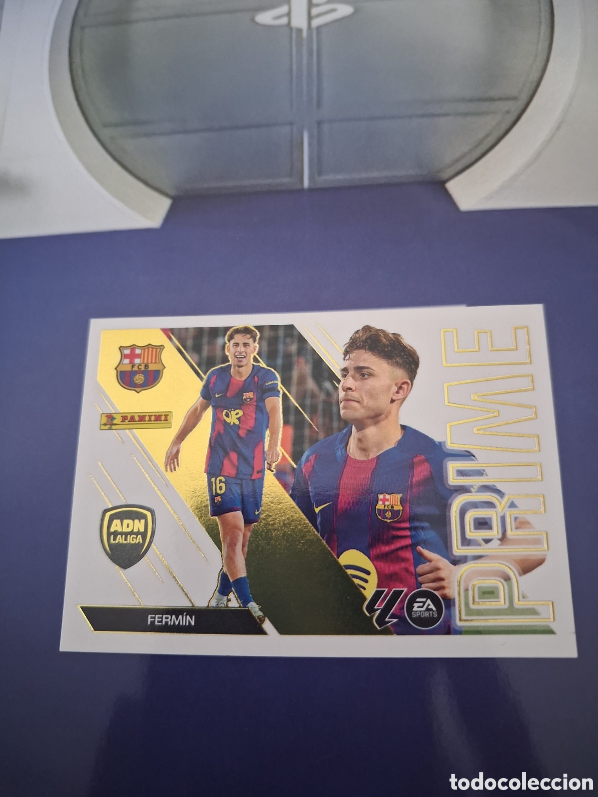 Cromos de f&uacute;tbol: Fermin ADN Prime 4 Barcelona Ediciones Este 2026-27 Panini