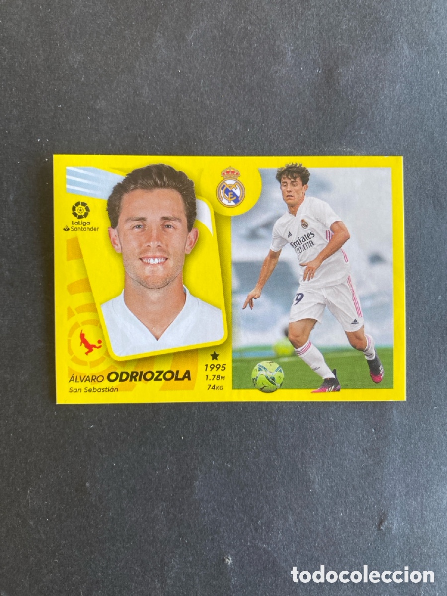 Cromos de f&uacute;tbol: Cromo liga 21/22 R Madrid N* 8