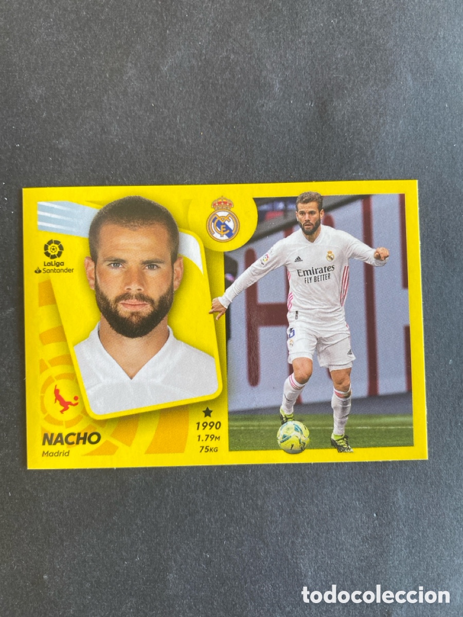 Cromos de f&uacute;tbol: Cromo liga 21/22 R Madrid N* 9