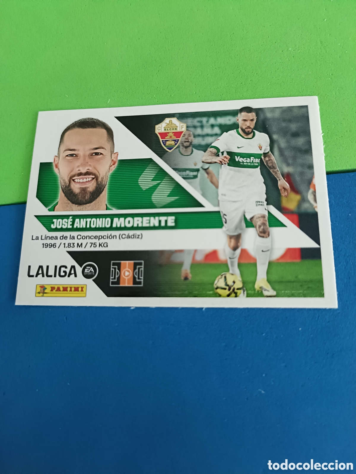 Cromos de f&uacute;tbol: Panini cromos stickers Liga este 2026 2027 26 27 - Elche 16 Morente