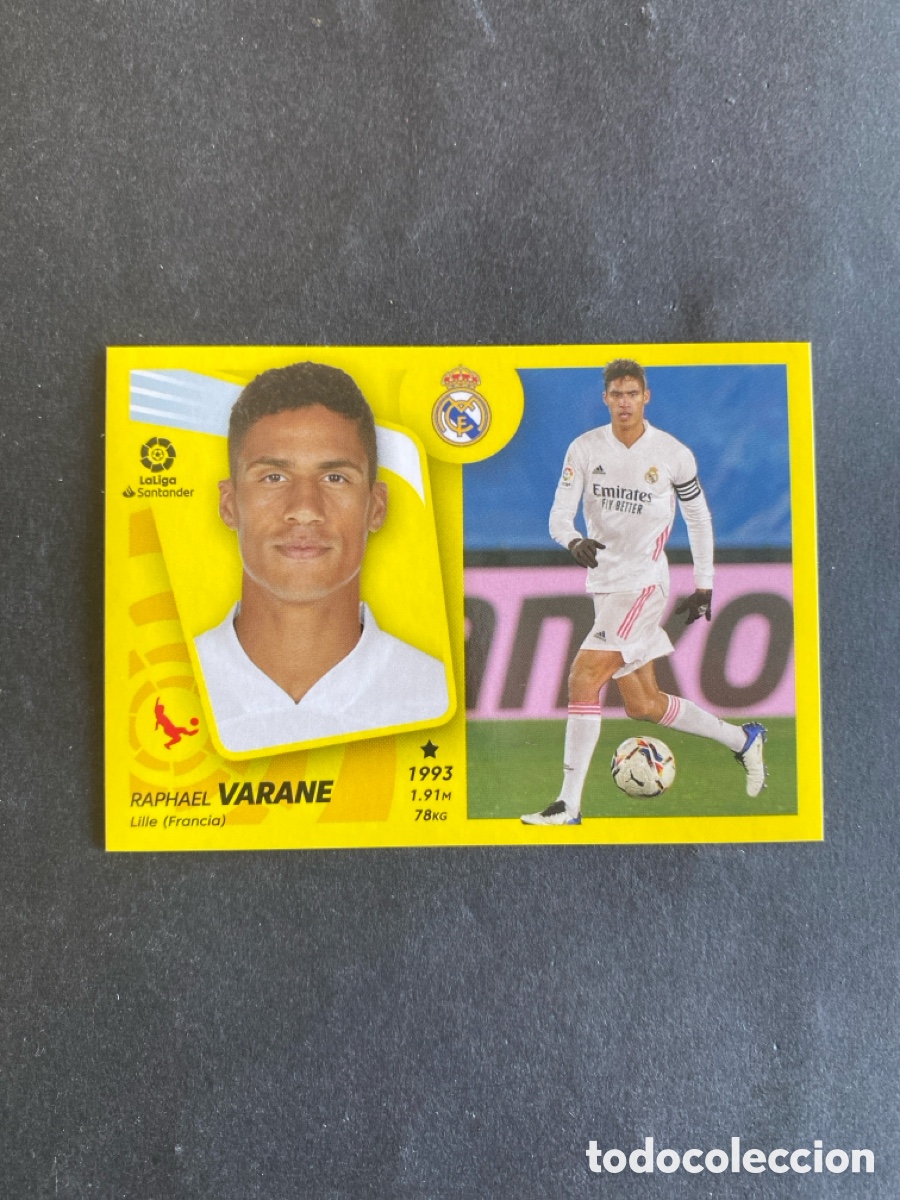 Football Stickers: Cromo liga 21/22 R Madrid N* 10