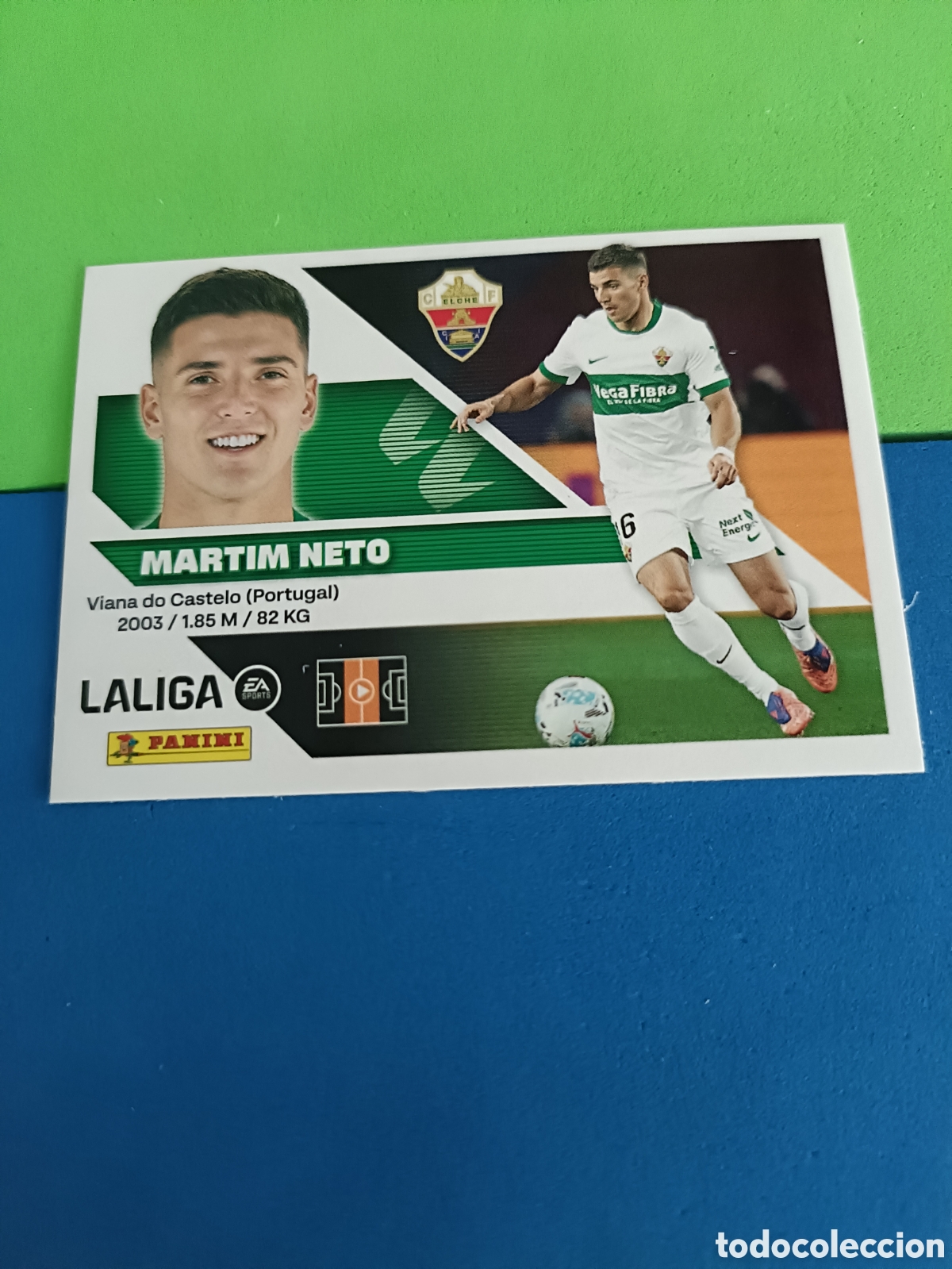 Football Stickers: Panini cromos stickers Liga este 2026 2027 26 27 - Elche 11 Mart&iacute;m Neto
