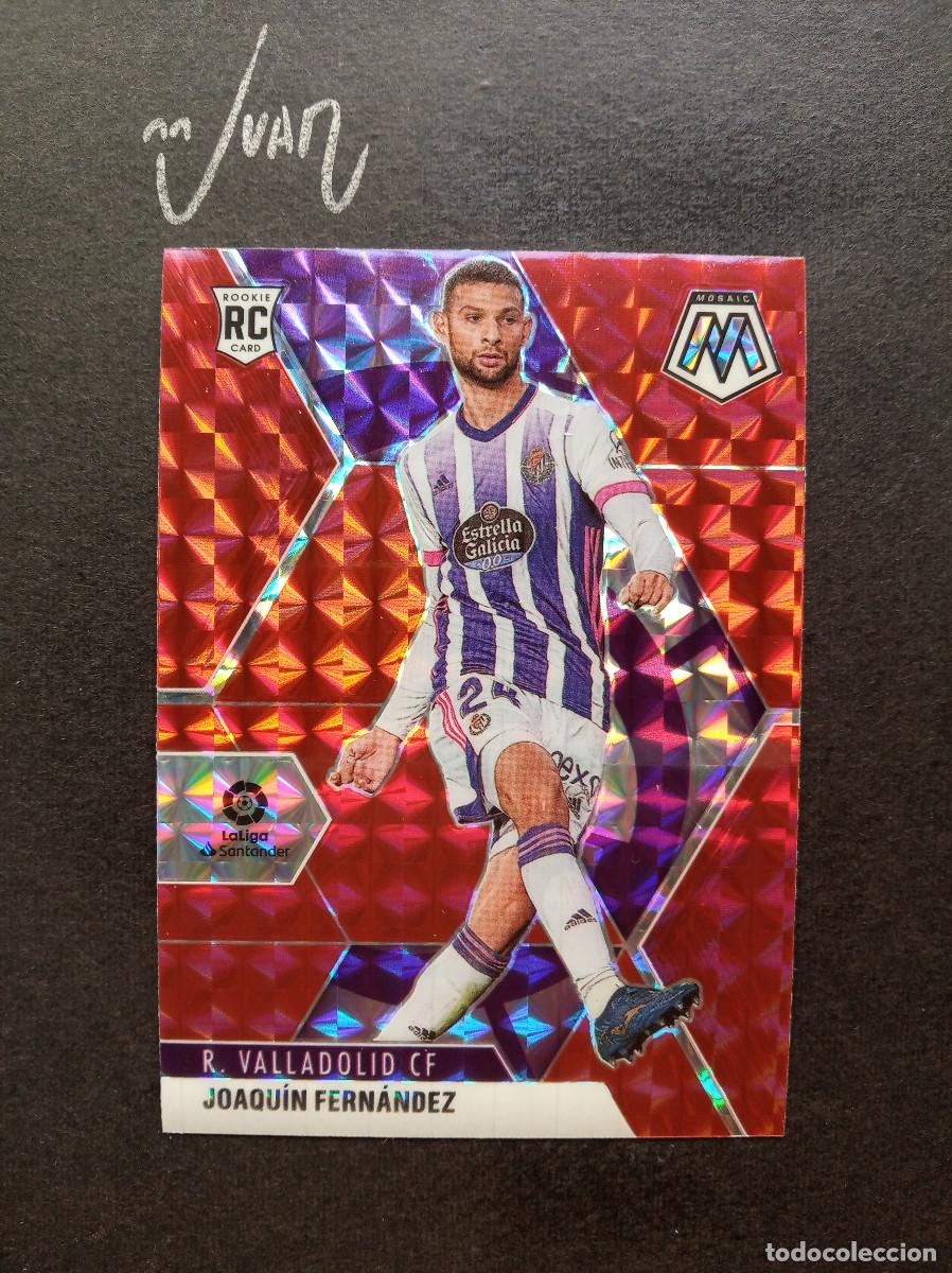 Football Stickers: N&ordm; 89 RED PRIZM ROOKIE JOAQUIN FERNANDEZ REAL VALLADOLID ⚽ PANINI&reg; MOSAIC LIGA 2020 2021 20 21 NUEVO