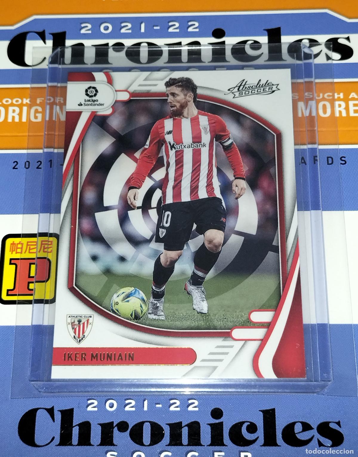 Football Stickers: N&ordm; 41 IKER MUNIAIN ATHLETIC CLUB BILBAO CHRONICLES ABSOLUTE LA LIGA SOCCER 2021 2022 21 22 PANINI