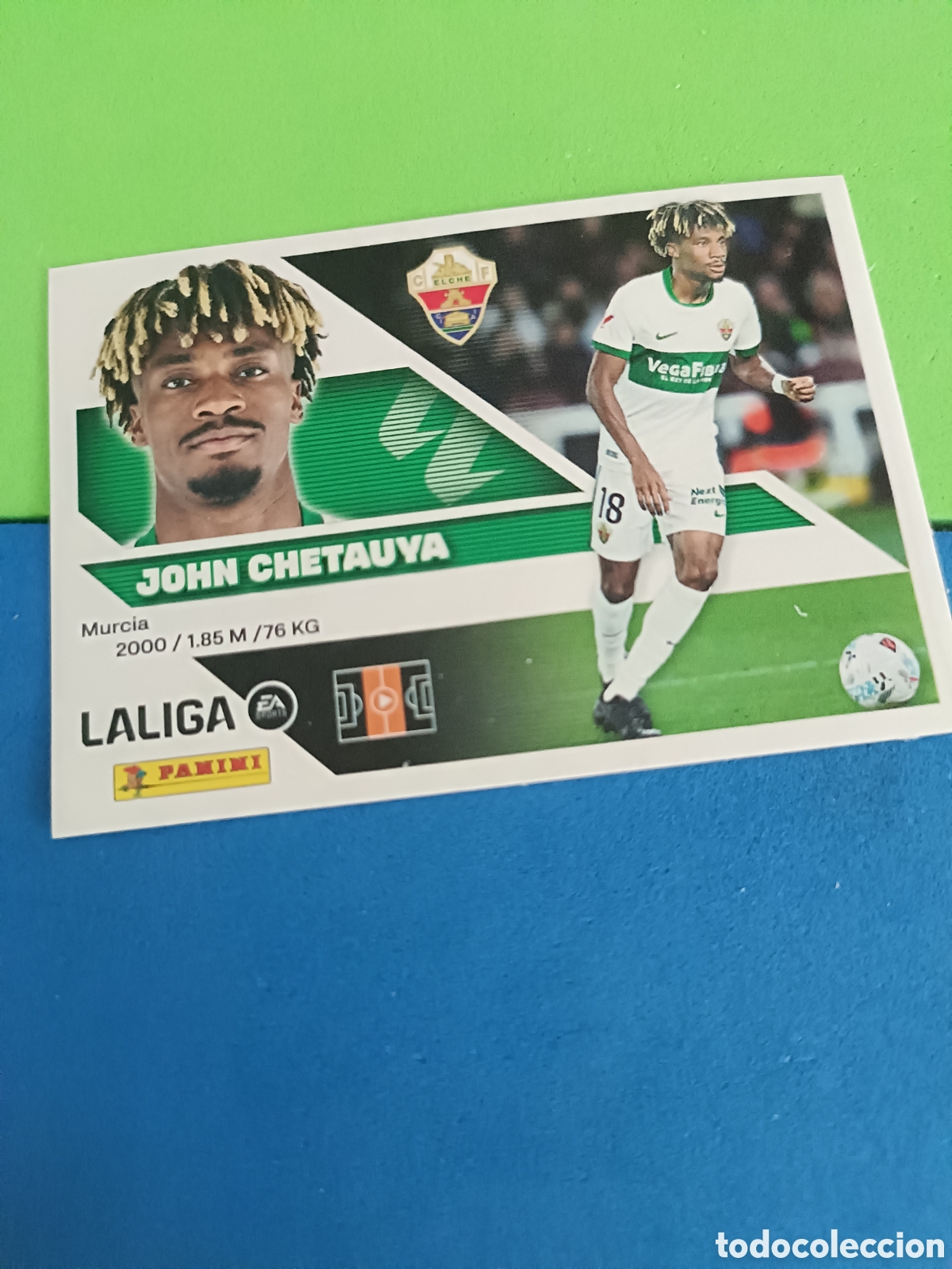 Football Stickers: Panini cromos stickers Liga este 2026 2027 26 27 - Elche 13B Chetauya