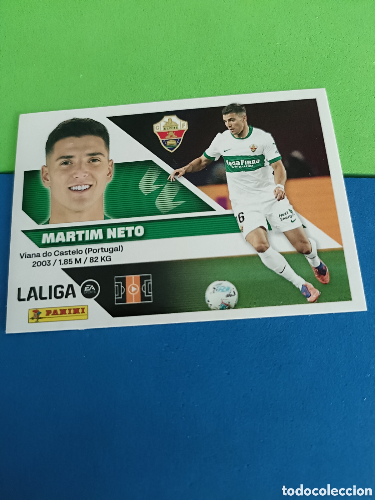 Football Stickers: Panini cromos stickers Liga este 2026 2027 26 27 - Elche 11 Mart&iacute;m Neto
