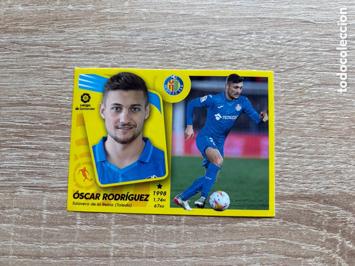 Football Stickers: 22 &Oacute;SCAR RODR&Iacute;GUEZ LIGA EDICIONES ESTE 2021 2022 21 22 GETAFE CF MERCADO DE INVIERNO ACTUALIZACI&Oacute;N