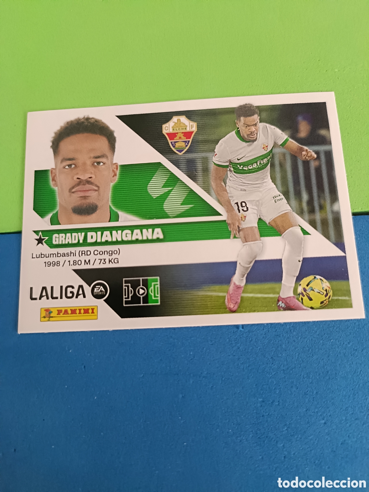 Football Stickers: Panini cromos stickers Liga este 2026 2027 26 27 - Elche 19 Diangana