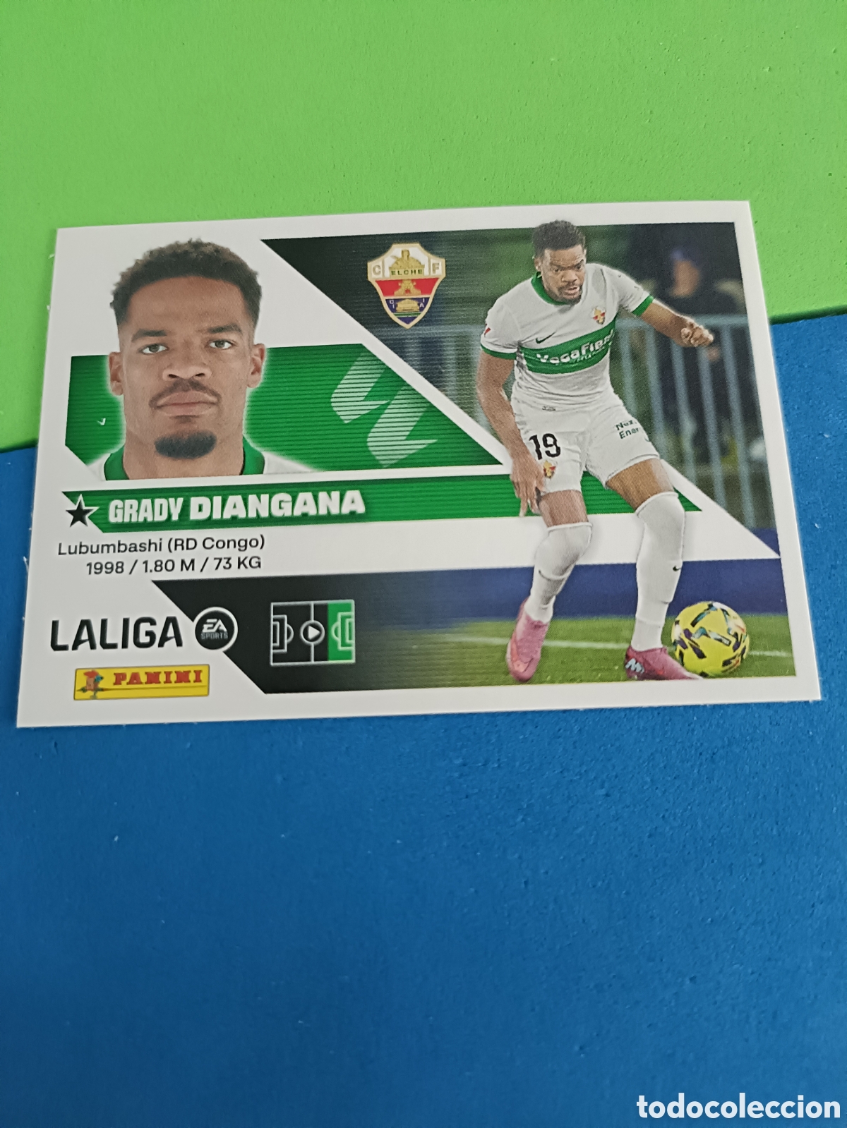 Football Stickers: Panini cromos stickers Liga este 2026 2027 26 27 - Elche 19 Diangana