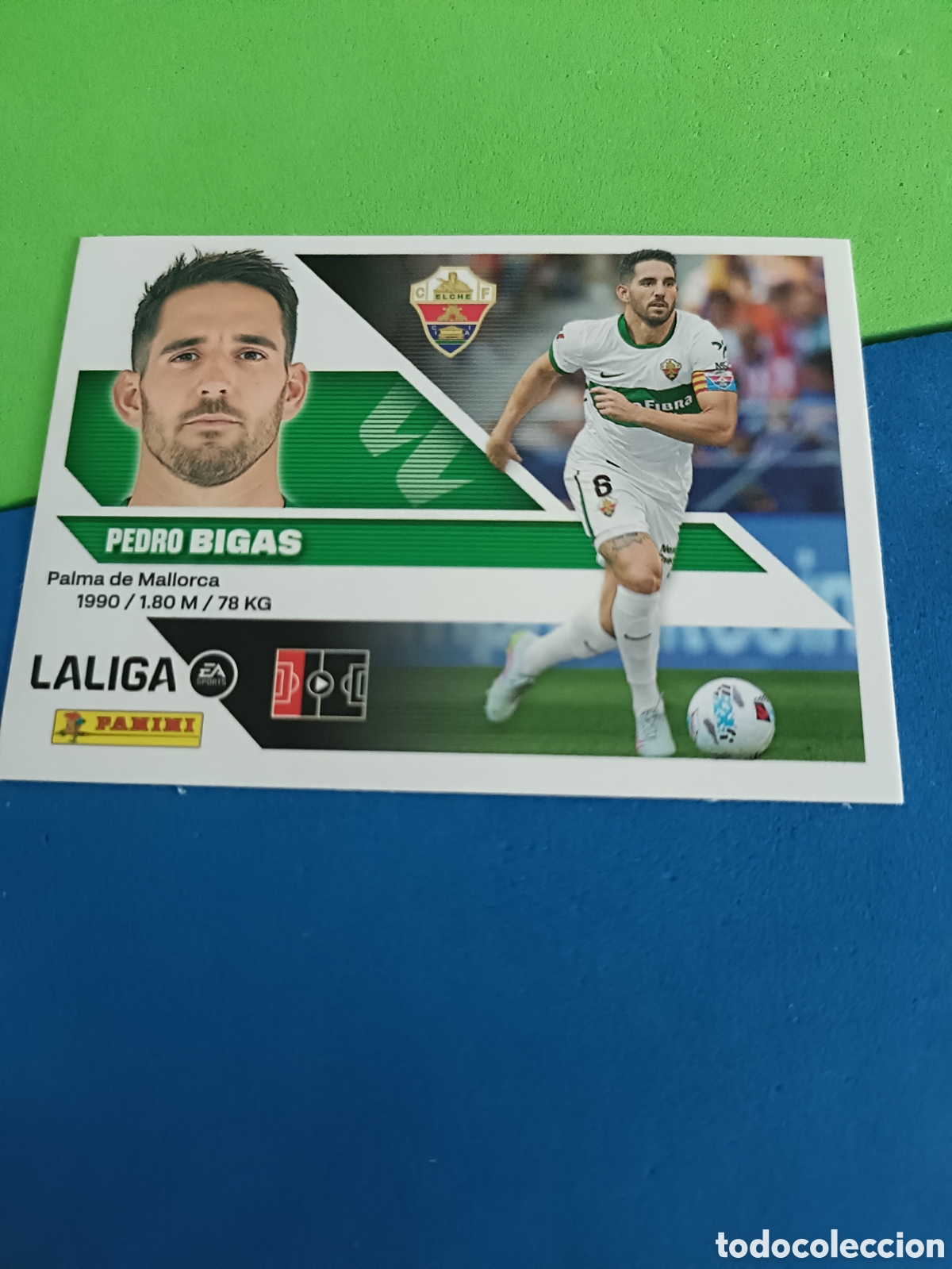 Cromos de f&uacute;tbol: Panini cromos stickers Liga este 2026 2027 26 27 - Elche 7 Bigas