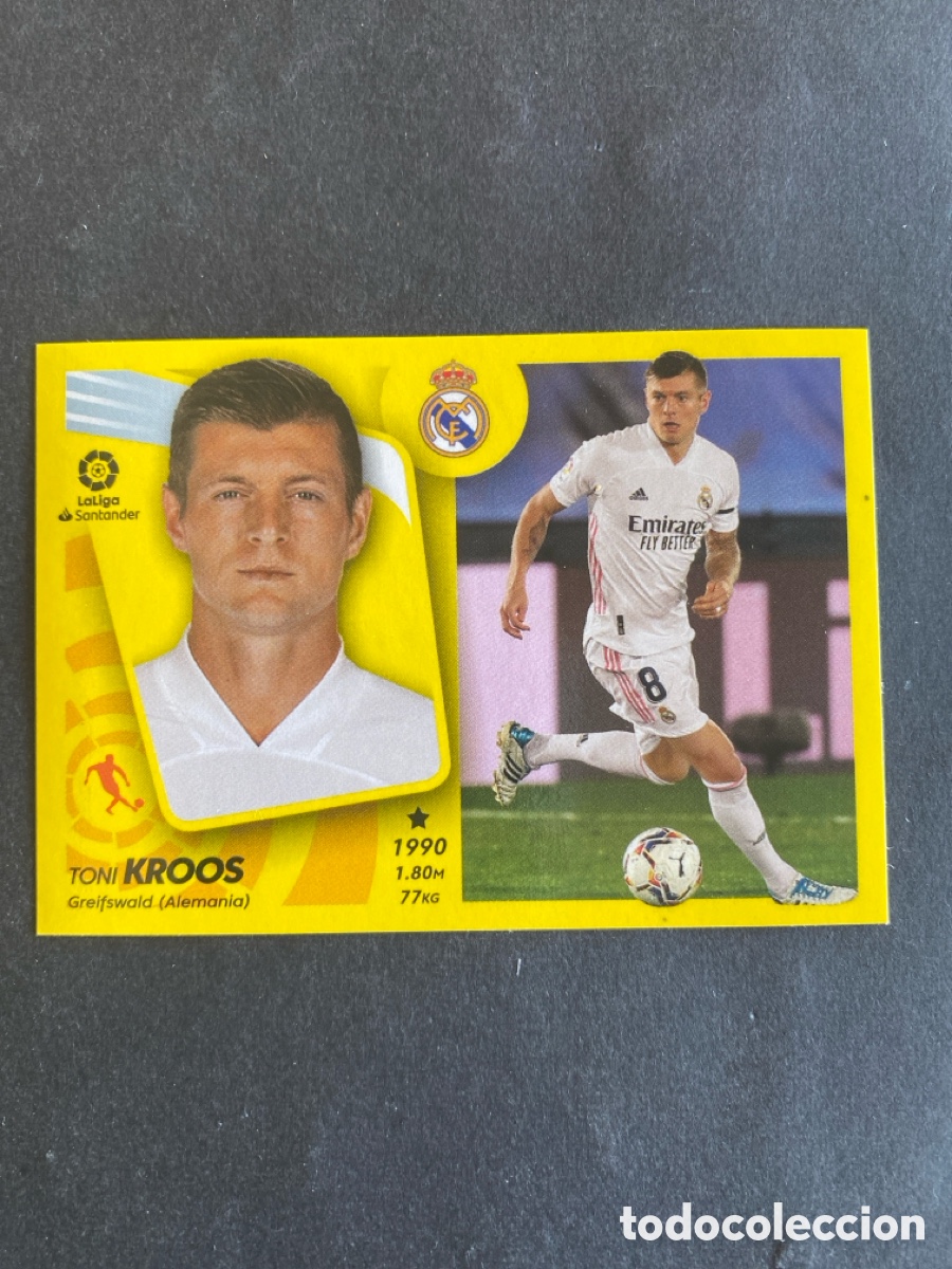 Cromos de f&uacute;tbol: Cromo liga 21/22 R Madrid N* 14