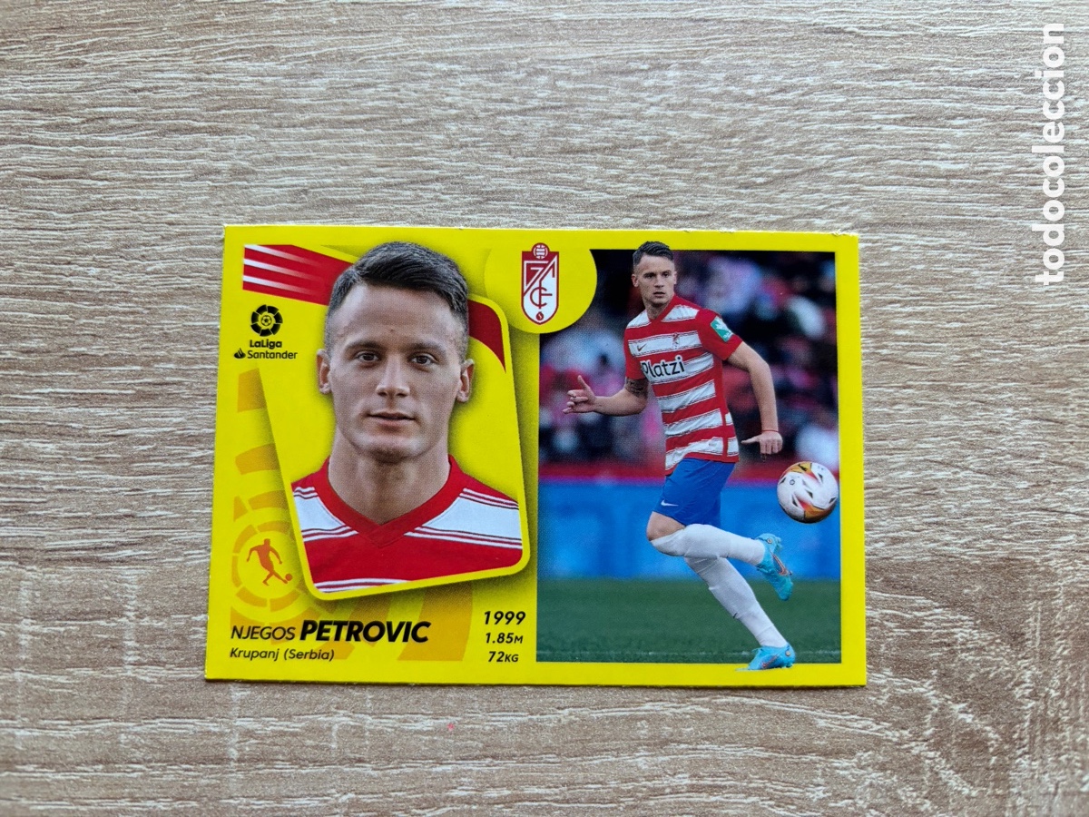 Cromos de f&uacute;tbol: 24 PETROVIC LIGA ESTE EDICIONES ESTE 2021 2022 21 22 GRANADA CF MERCADO DE INVIERNO ACTUALIZACI&Oacute;N