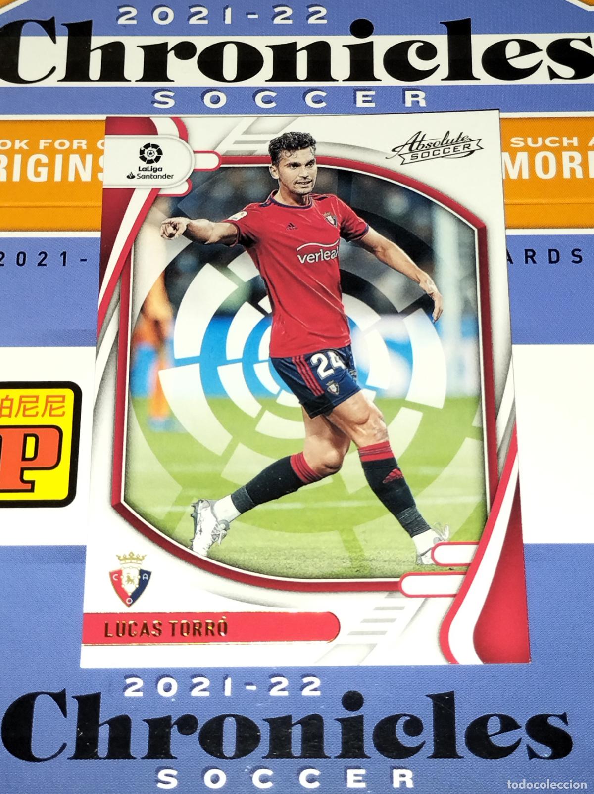 Cromos de f&uacute;tbol: N&ordm; 43 LUCAS TORRO OSASUNA CARD CHRONICLES ABSOLUTE LA LIGA SOCCER 2021 2022 21 22 PANINI