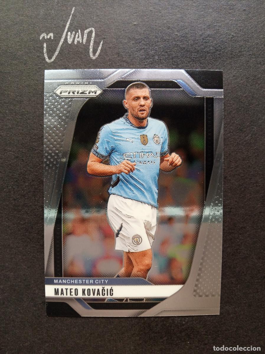 Football Stickers: N&ordm; 13 MATEO KOVACIC MANCHESTER CITY CROACIA ⚽ PANINI &reg; PRIZM PREMIER 2024 2025 24 25 NUEVO