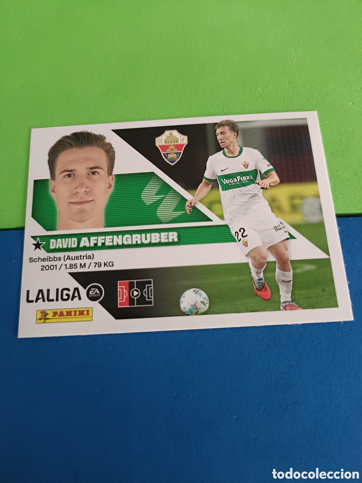 Cromos de f&uacute;tbol: Panini cromos stickers Liga este 2026 2027 26 27 - Elche 8 Affengruber