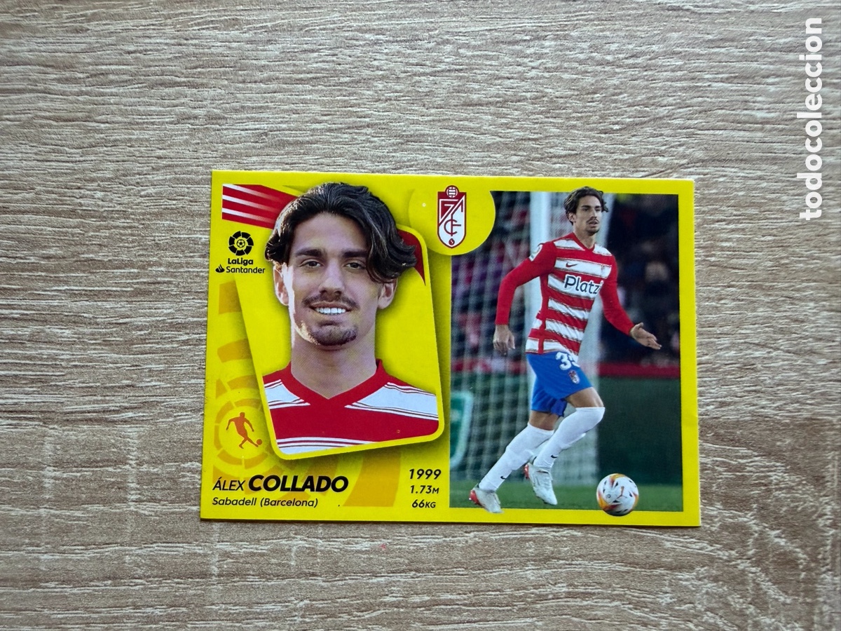 Cromos de f&uacute;tbol: 25 COLLADO LIGA ESTE EDICIONES ESTE 2021 2022 21 22 GRANADA CF MERCADO DE INVIERNO ACTUALIZACI&Oacute;N