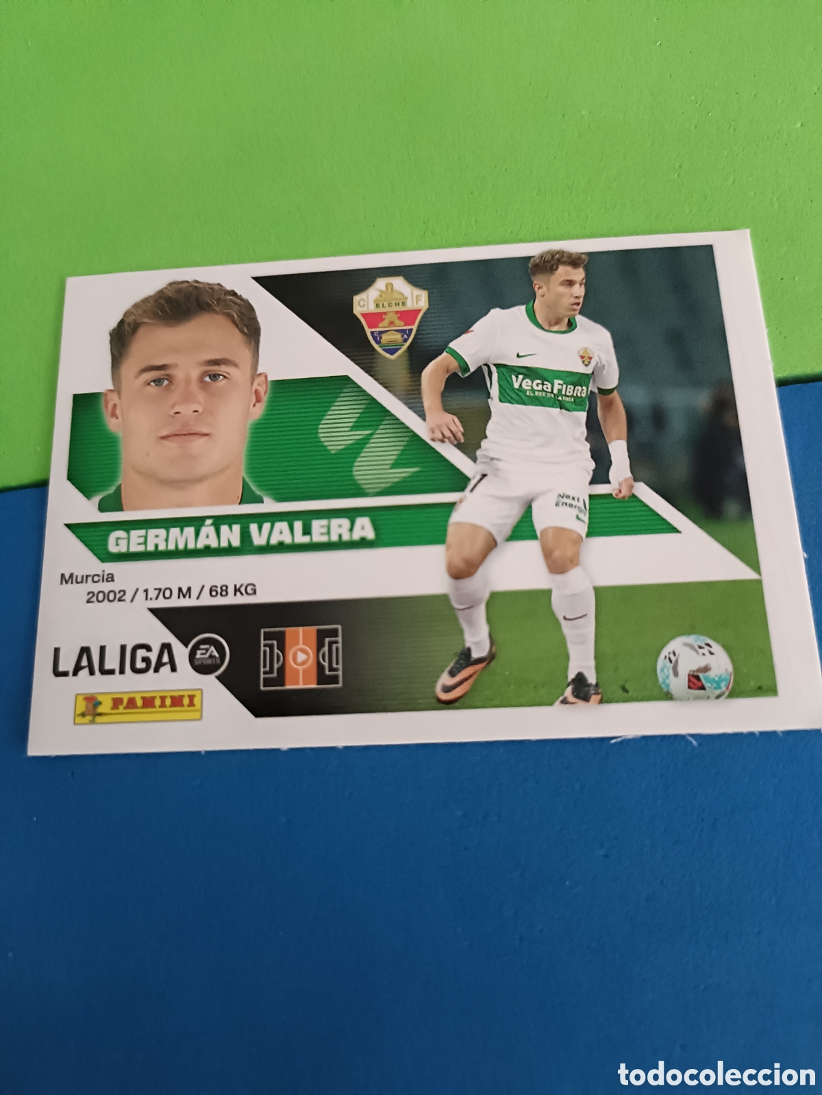 Cromos de f&uacute;tbol: Panini cromos stickers Liga este 2026 2027 26 27 - Elche 10 Valera