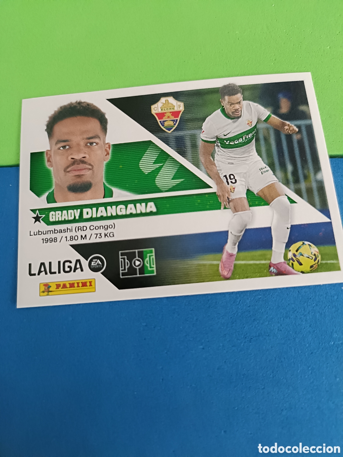 Fu&szlig;ball-Sticker: Panini cromos stickers Liga este 2026 2027 26 27 - Elche 19 Diangana