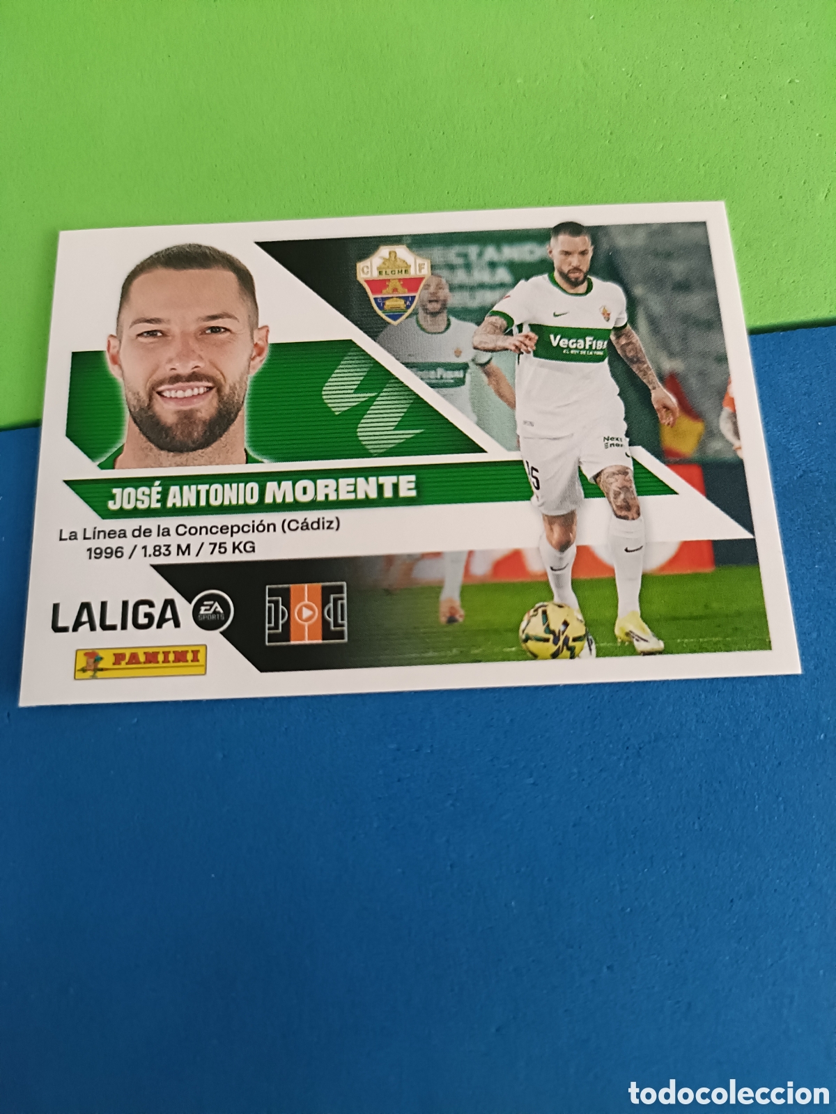 Cromos de f&uacute;tbol: Panini cromos stickers Liga este 2026 2027 26 27 - Elche 16 Morente