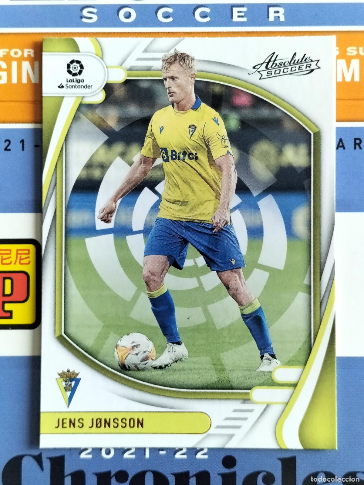 Cromos de f&uacute;tbol: N&ordm; 44 JENS JONSSON CADIZ CARD CHRONICLES ABSOLUTE LA LIGA SOCCER 2021 2022 21 22 PANINI