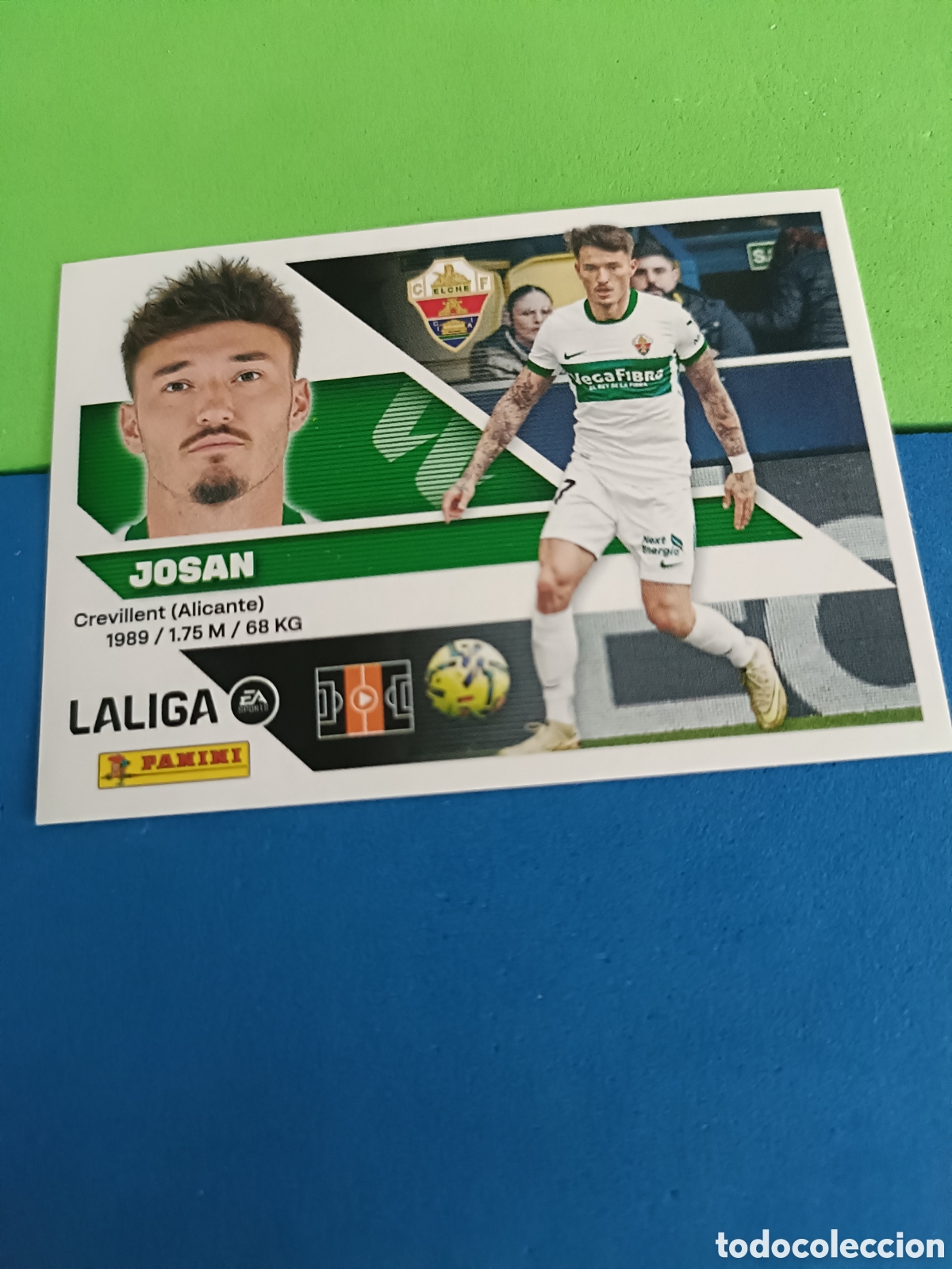 Cromos de f&uacute;tbol: Panini cromos stickers Liga este 2026 2027 26 27 - Elche 15 Josan