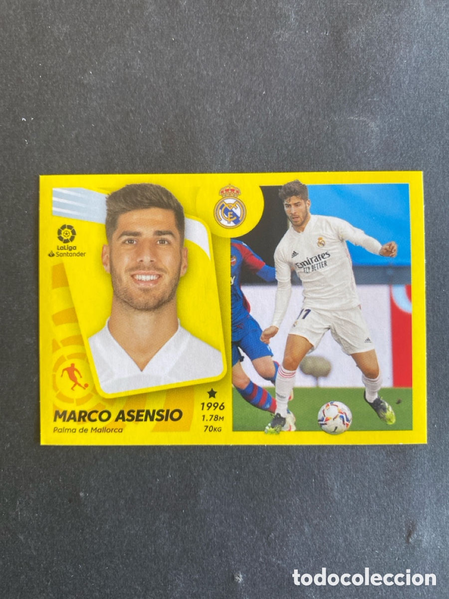 Cromos de f&uacute;tbol: Cromo liga 21/22 R Madrid N* 17A