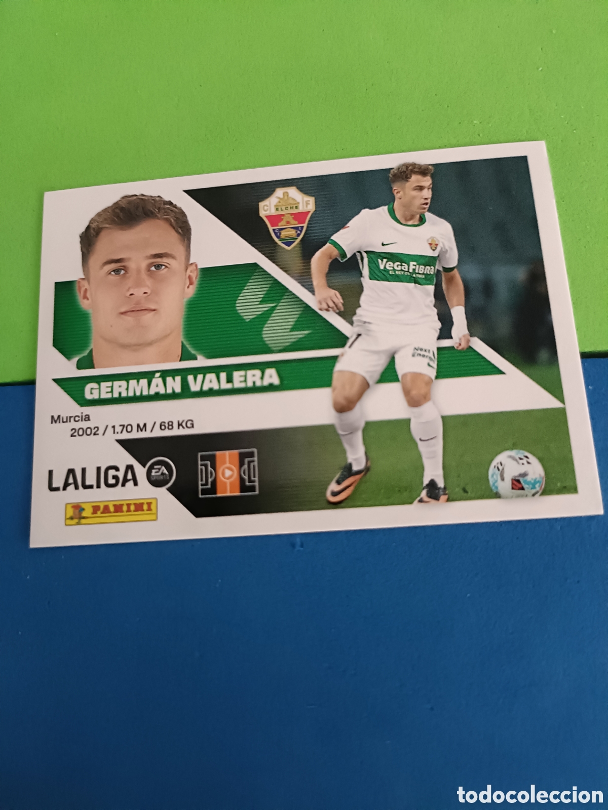 Cromos de f&uacute;tbol: Panini cromos stickers Liga este 2026 2027 26 27 - Elche 10 German Valera
