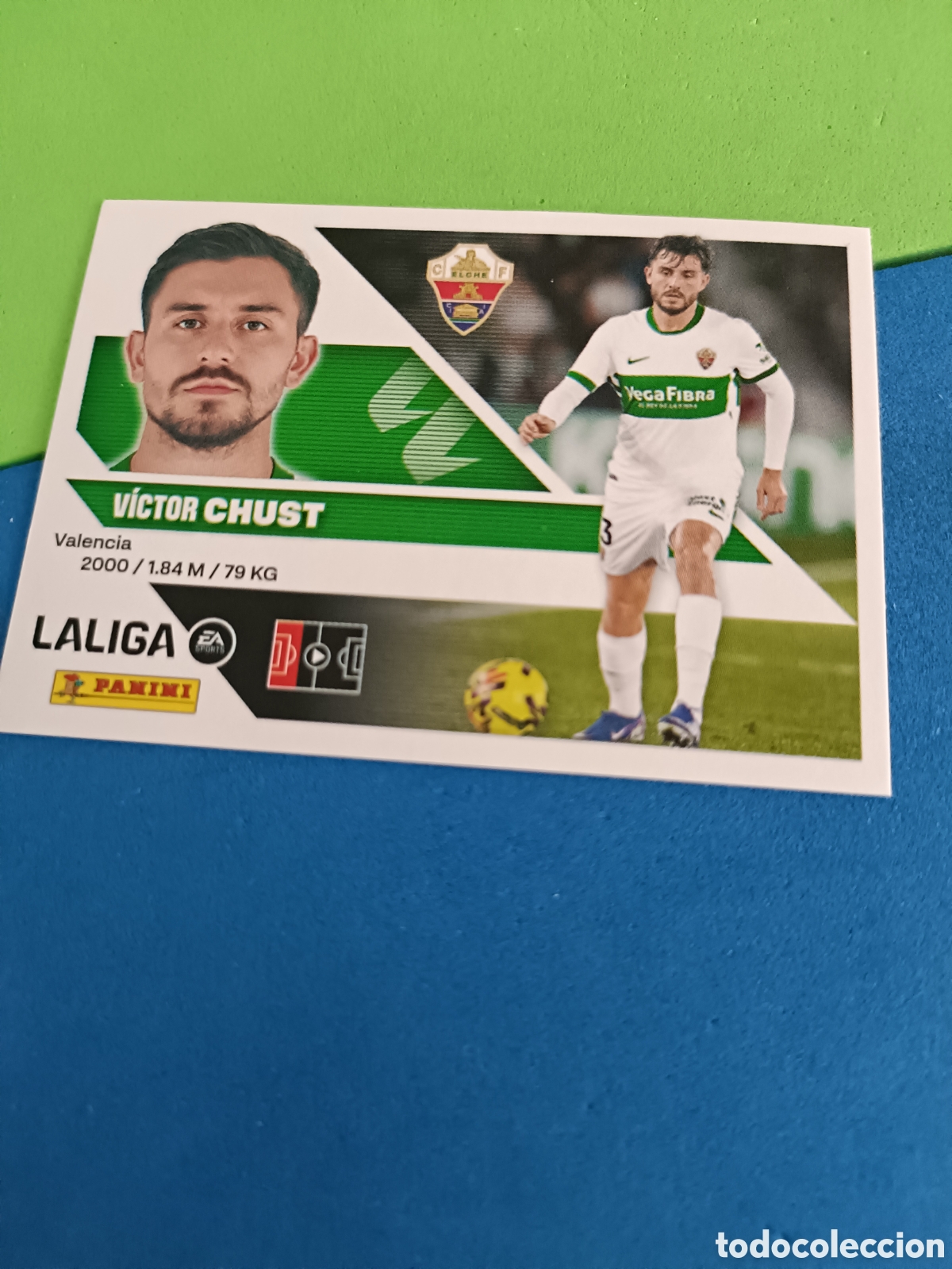 Cromos de f&uacute;tbol: Panini cromos stickers Liga este 2026 2027 26 27 - Elche 6 Chust