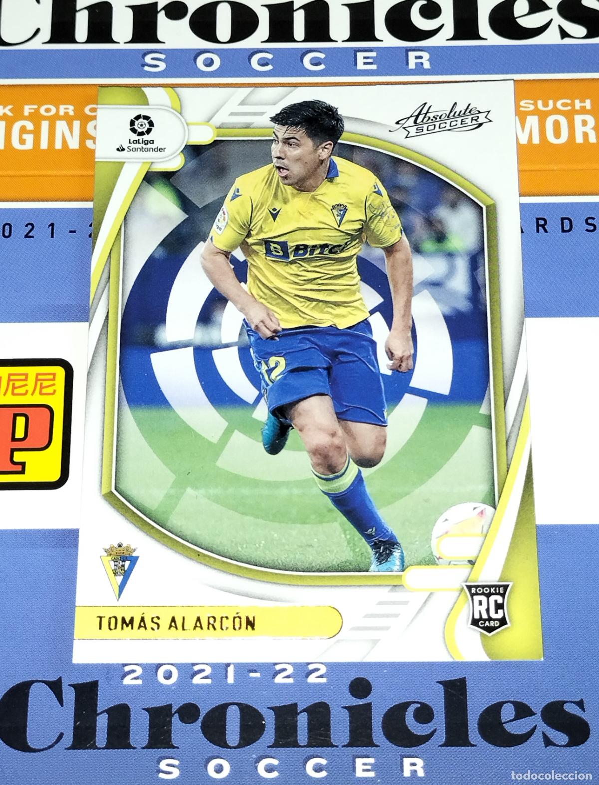 Cromos de f&uacute;tbol: N&ordm; 45 TOMAS ALARCON RC ROOKIE CADIZ CARD CHRONICLES ABSOLUTE LA LIGA SOCCER 2021 2022 21 22 PANINI